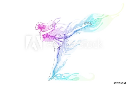 Picture of Woman Ice Skater